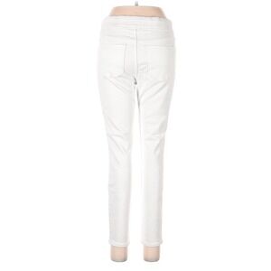 Old Navy Rockstar White Jeggings Womens 0 Skinny Pull‎ On Jean Distress Stretch